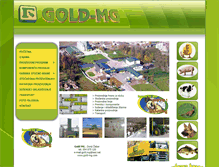 Tablet Screenshot of gold-mg.com
